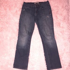 Levi’s straight leg 505’s
